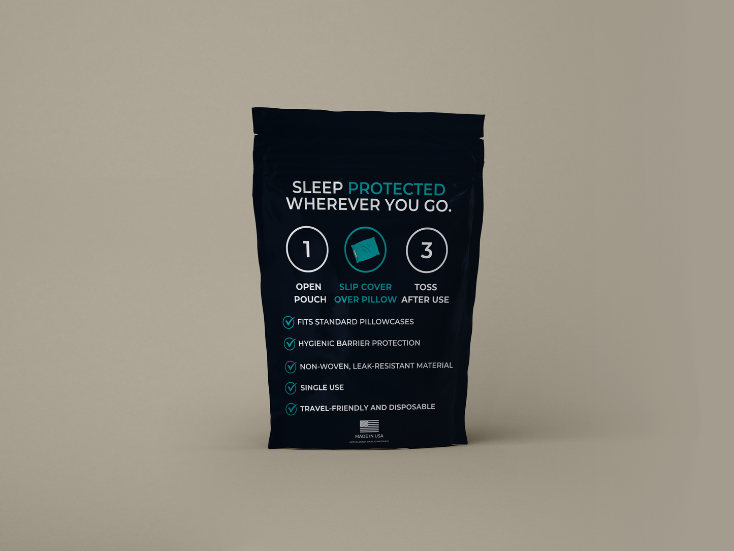 Roamwell™ Disposable Pillow Covers (3 Pack)